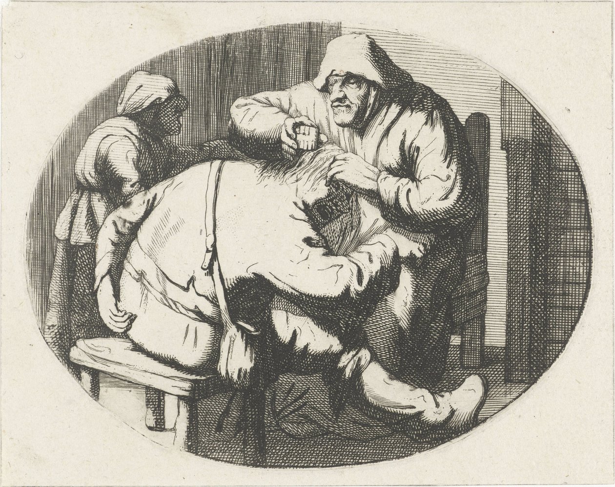 Figuren mit Läusekamm von Cornelis A. Hellemans