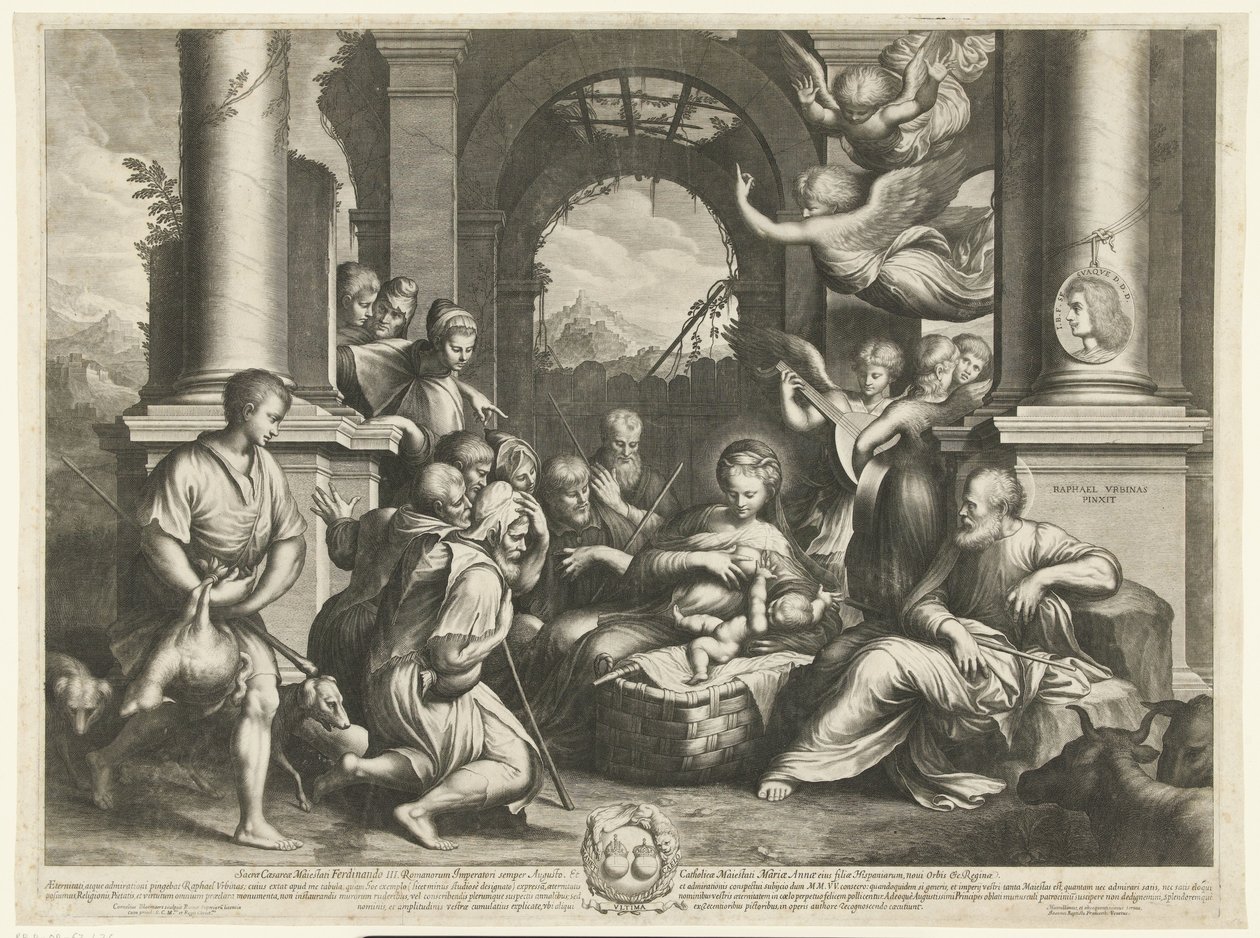 Anbetung der Hirten von Cornelis Bloemaert (II)