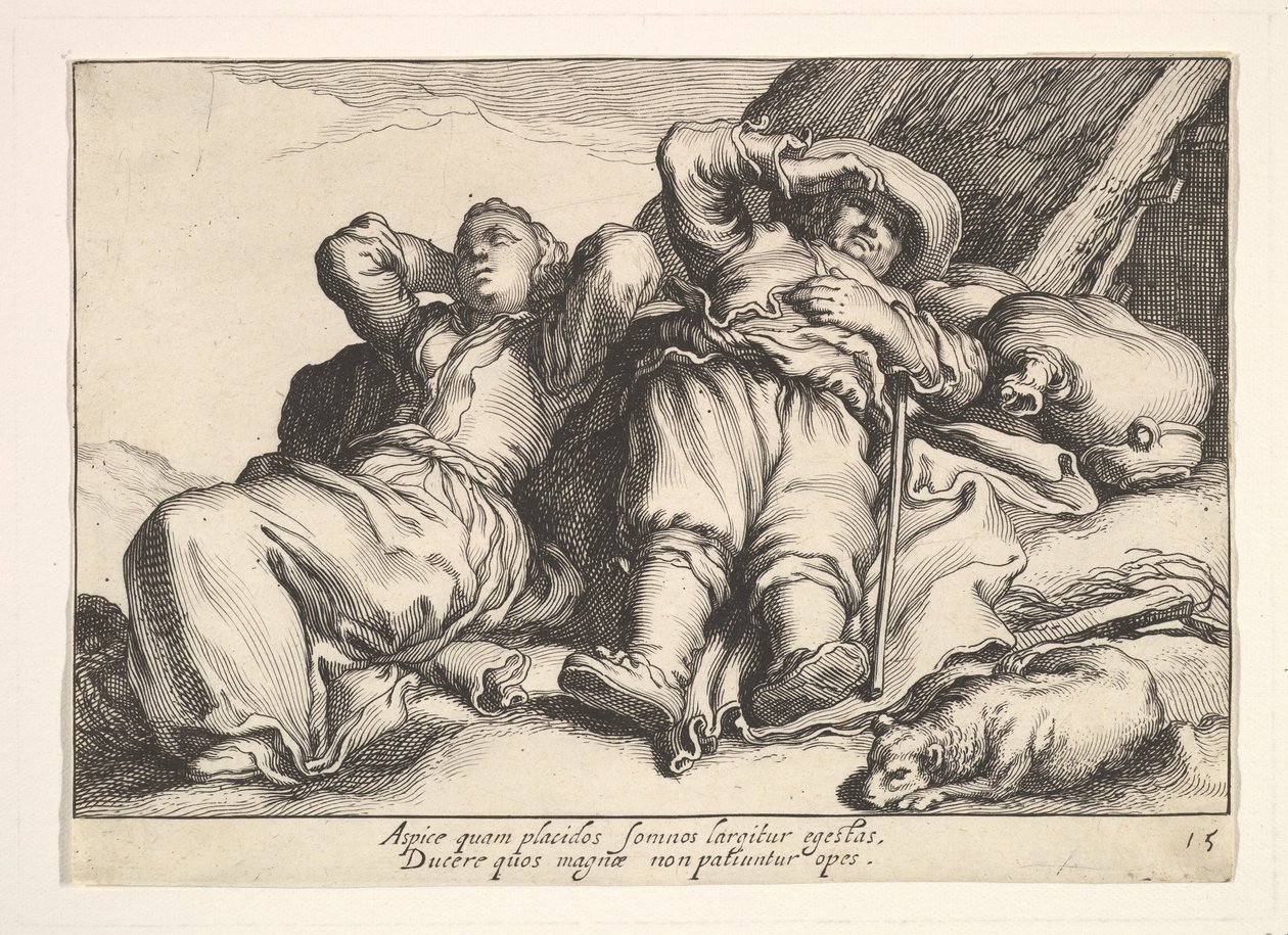 Freuden der Beschäftigung von Cornelis Bloemaert