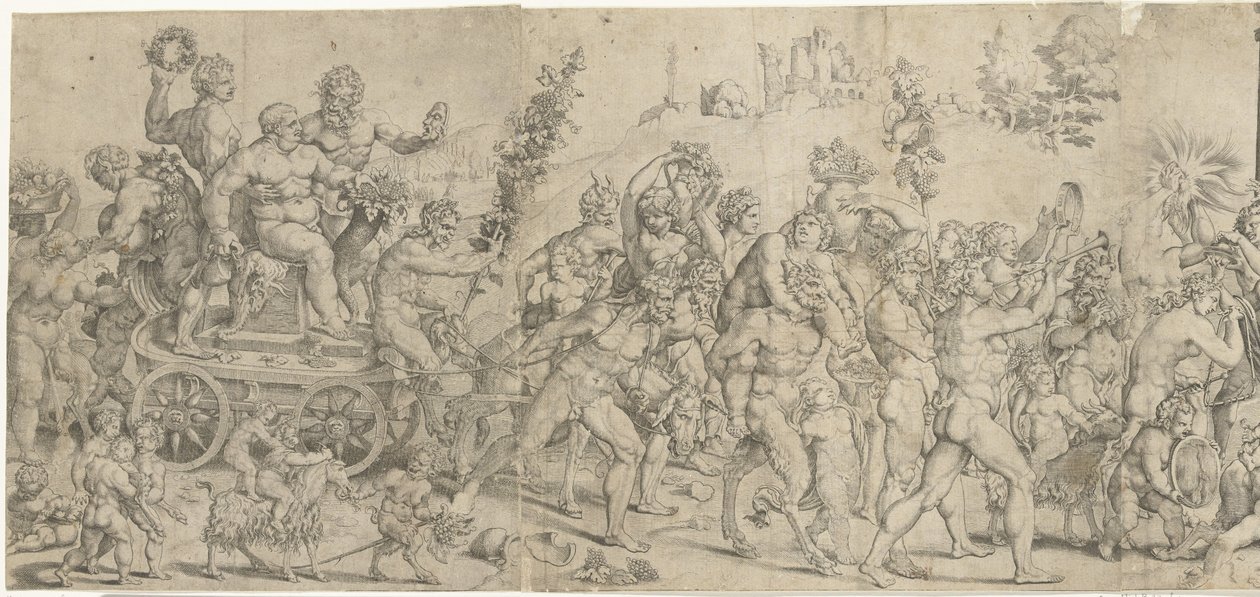 Triumph des Bacchus von Cornelis Bos