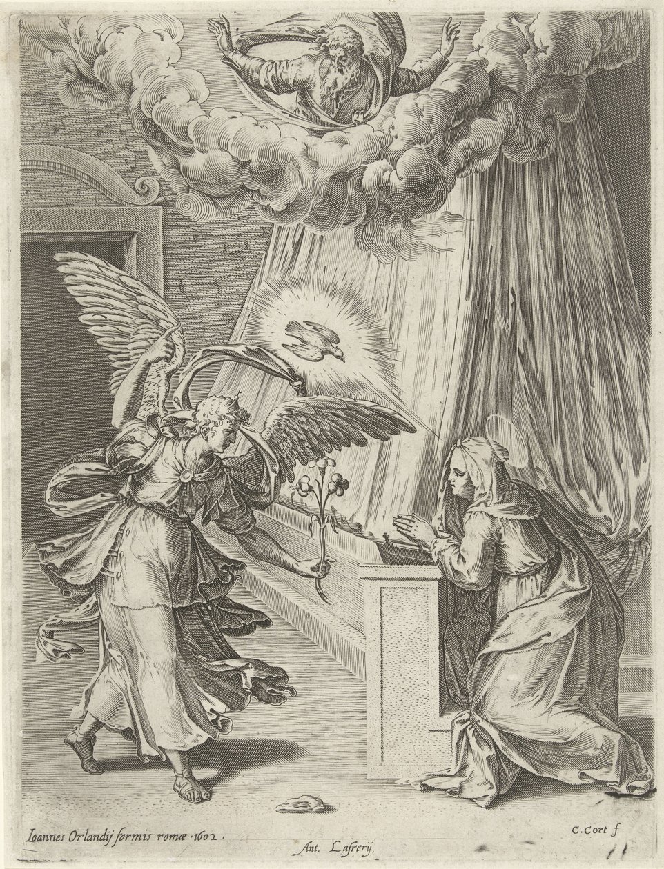 Verkündigung von Cornelis Cort