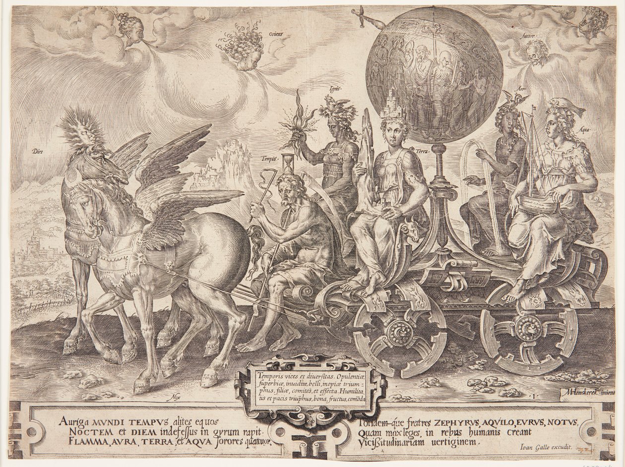 Der Triumph der Welt von Cornelis Cort