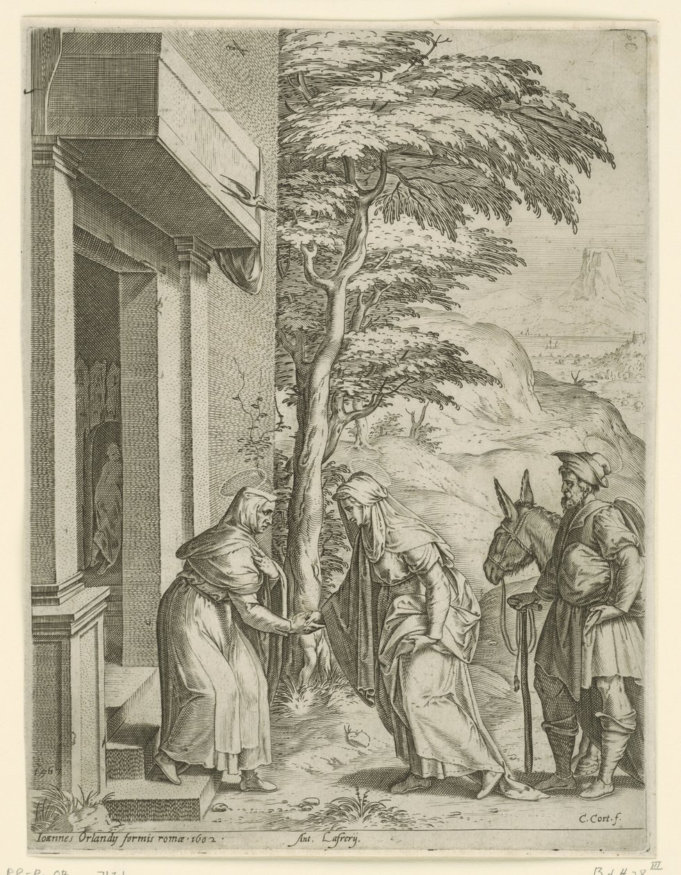 Heimsuchung von Cornelis Cort