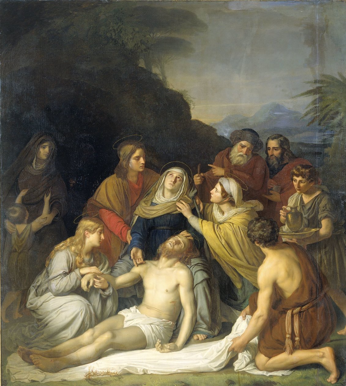 Die Grablegung von Cornelis Kruseman
