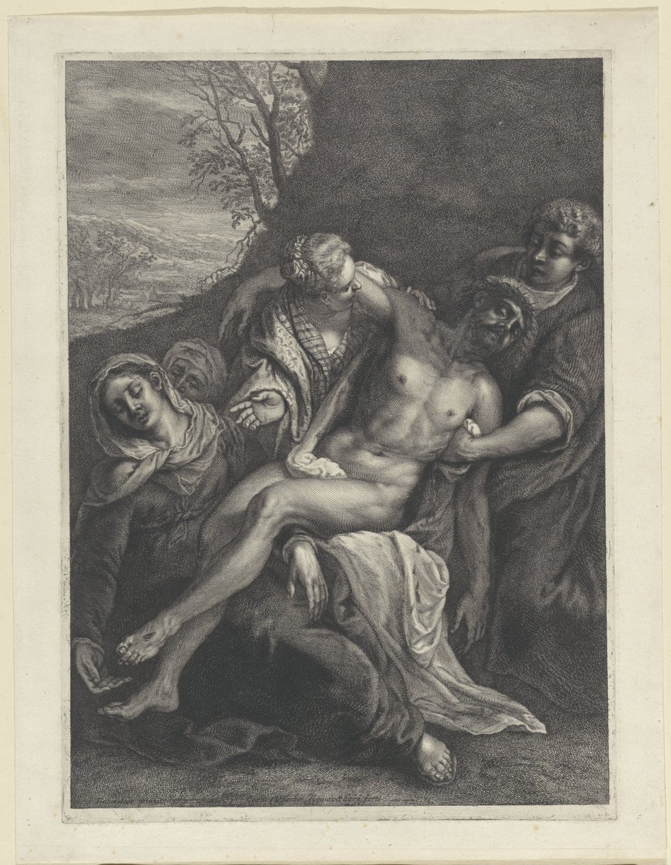 Beweinung Christi von Cornelis Visscher (II)