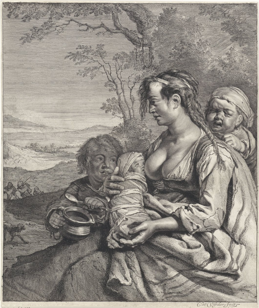 Heidin von Cornelis Visscher (II)