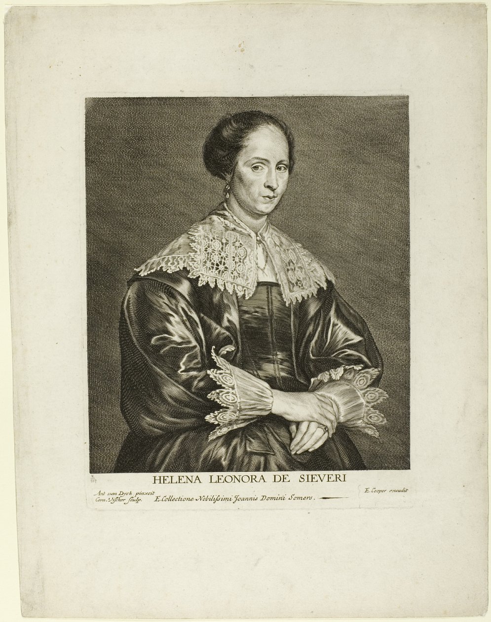 Helena-Leonora de Sieveri von Cornelis Visscher