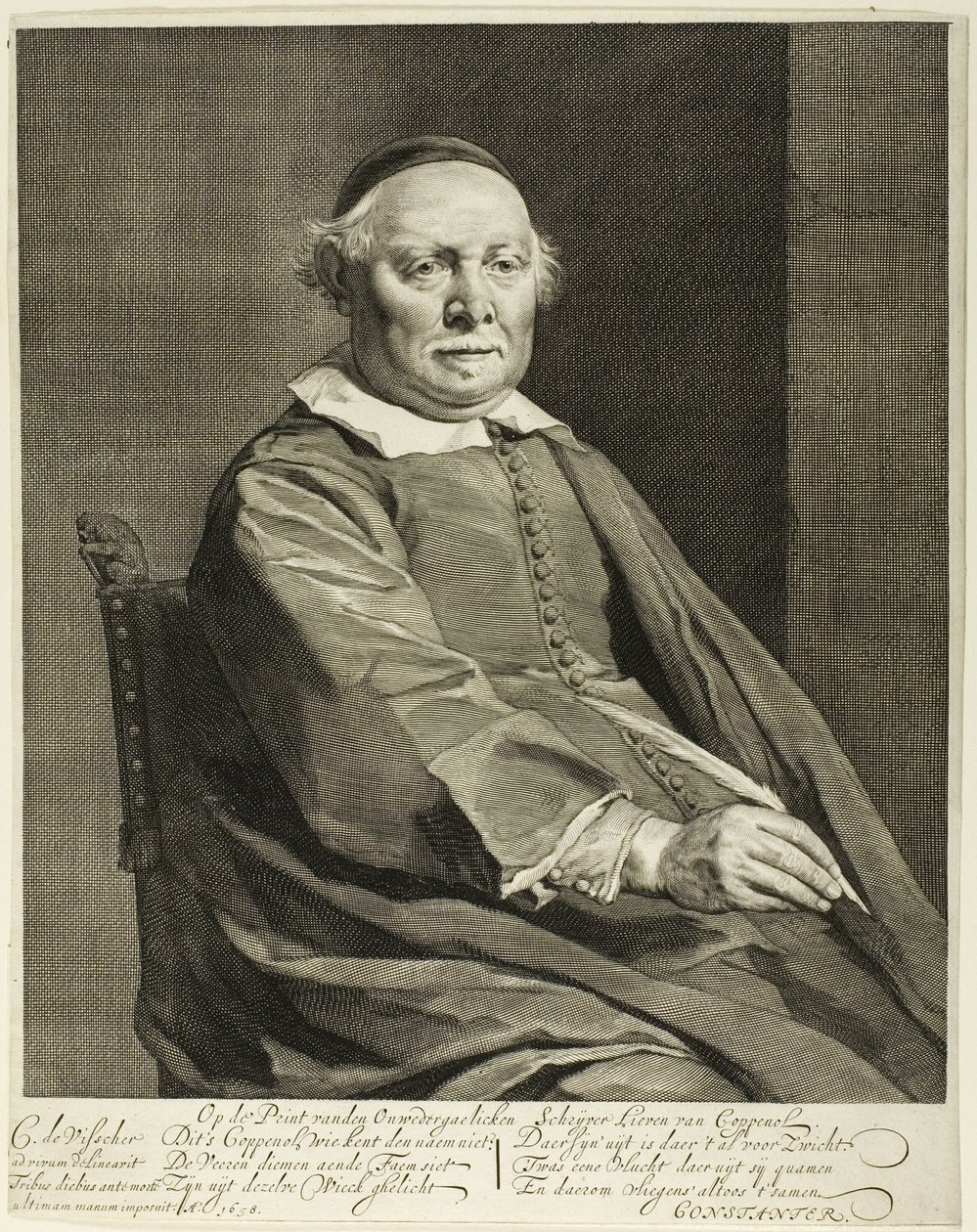 Lieven van Coppenol von Cornelis Visscher