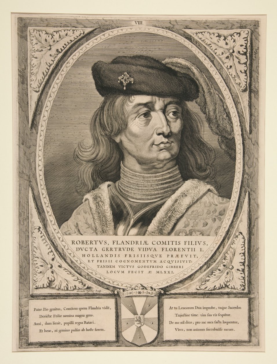 Robertus, Sohn des Grafen von Flandern von Cornelis Visscher