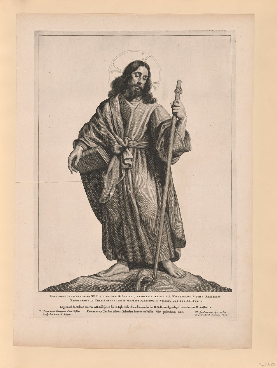 Heiliger Engelmundus von Cornelis Visscher