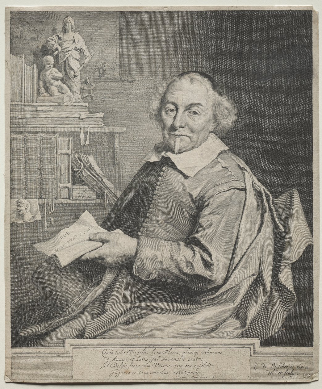 Vondel, 1657 von Cornelis Visscher