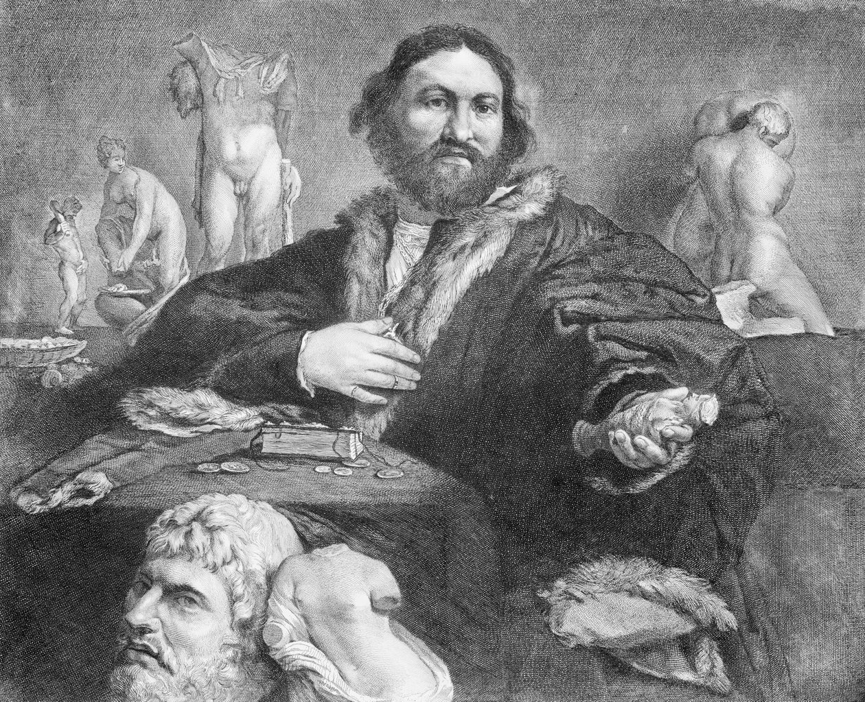 Andrea Odoni, 1640-58 von Cornelis de Visscher