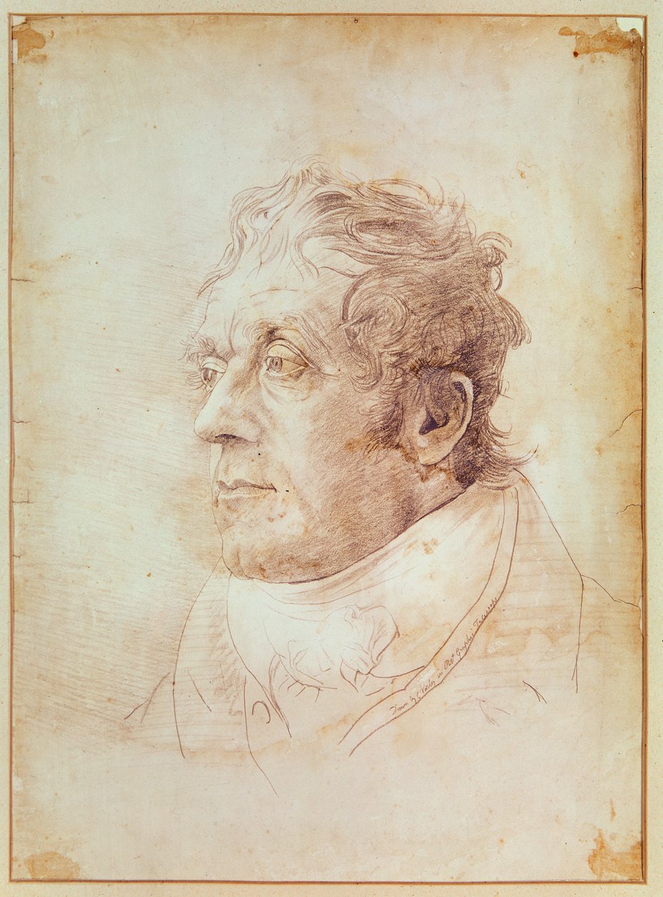Porträt von J.M.W. Turner von Cornelius Varley