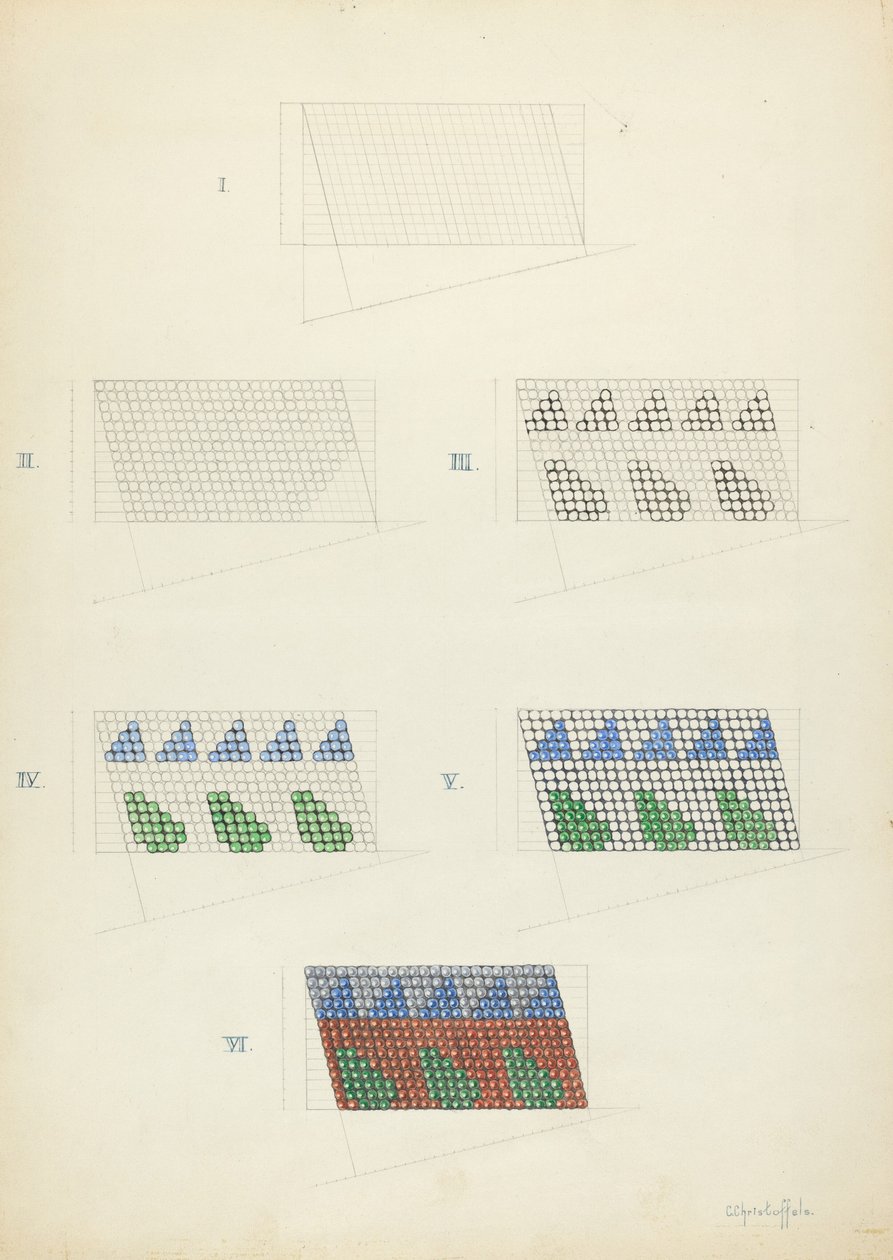 Perlenarbeit: Technikdemonstration von Cornelius Christoffels