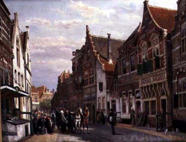 Oudewater von Cornelius Springer