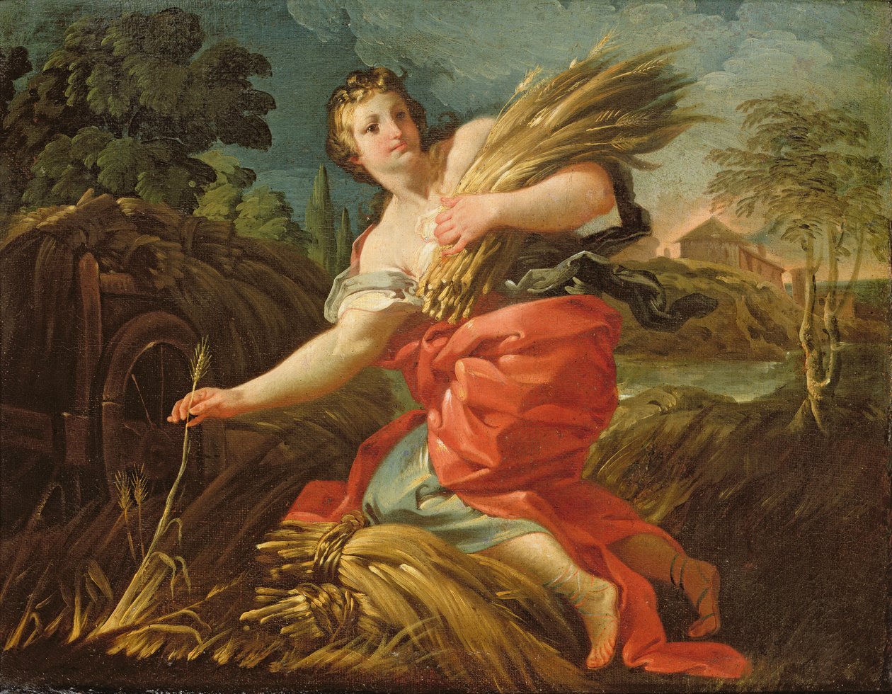 Ruth die Ährenleserin von Corrado Giaquinto