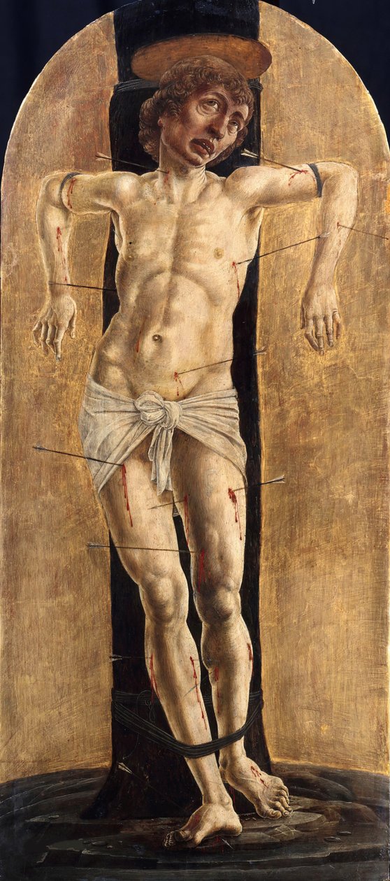 Heiliger Sebastian, ca. 1484 von Cosimo Tura