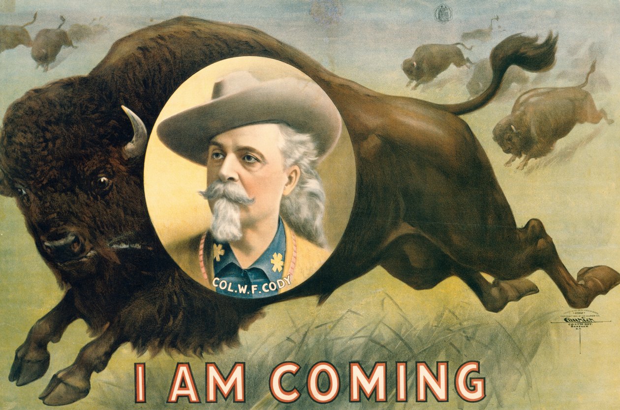 Buffalo Bill von Courier Lithography Company