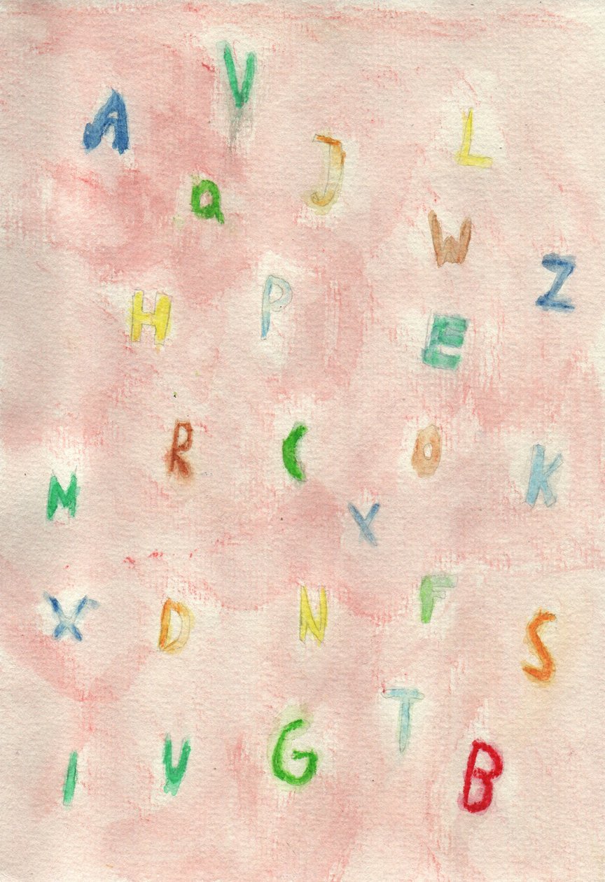 Buchstabensalat von Crazy Artist