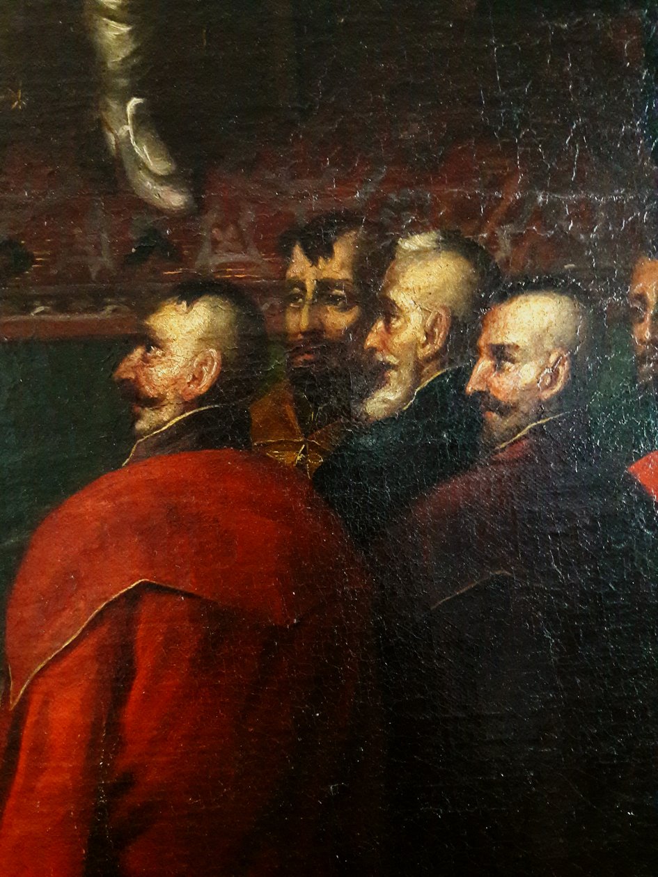 Audienz bei Ladislaus IV. Vasa (Detail) von Creator
