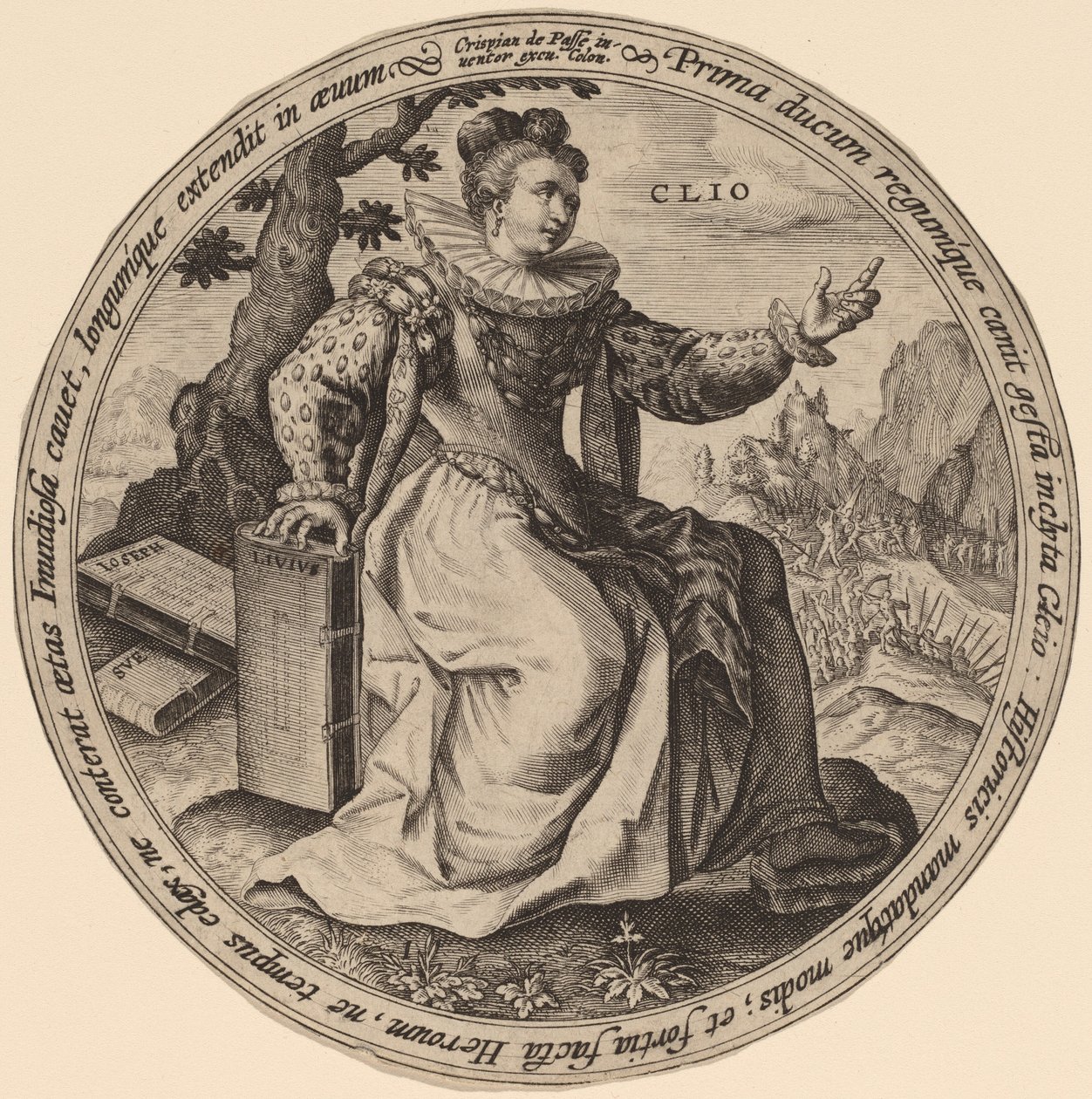 Clio von Crispijn de Passe I