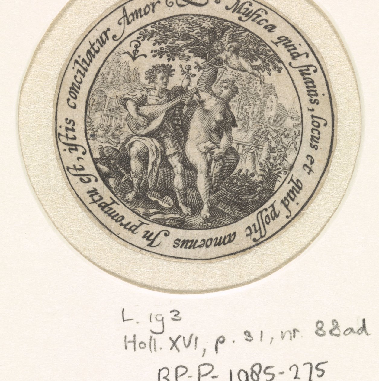 Liebespaar von Crispijn van de Passe (I)