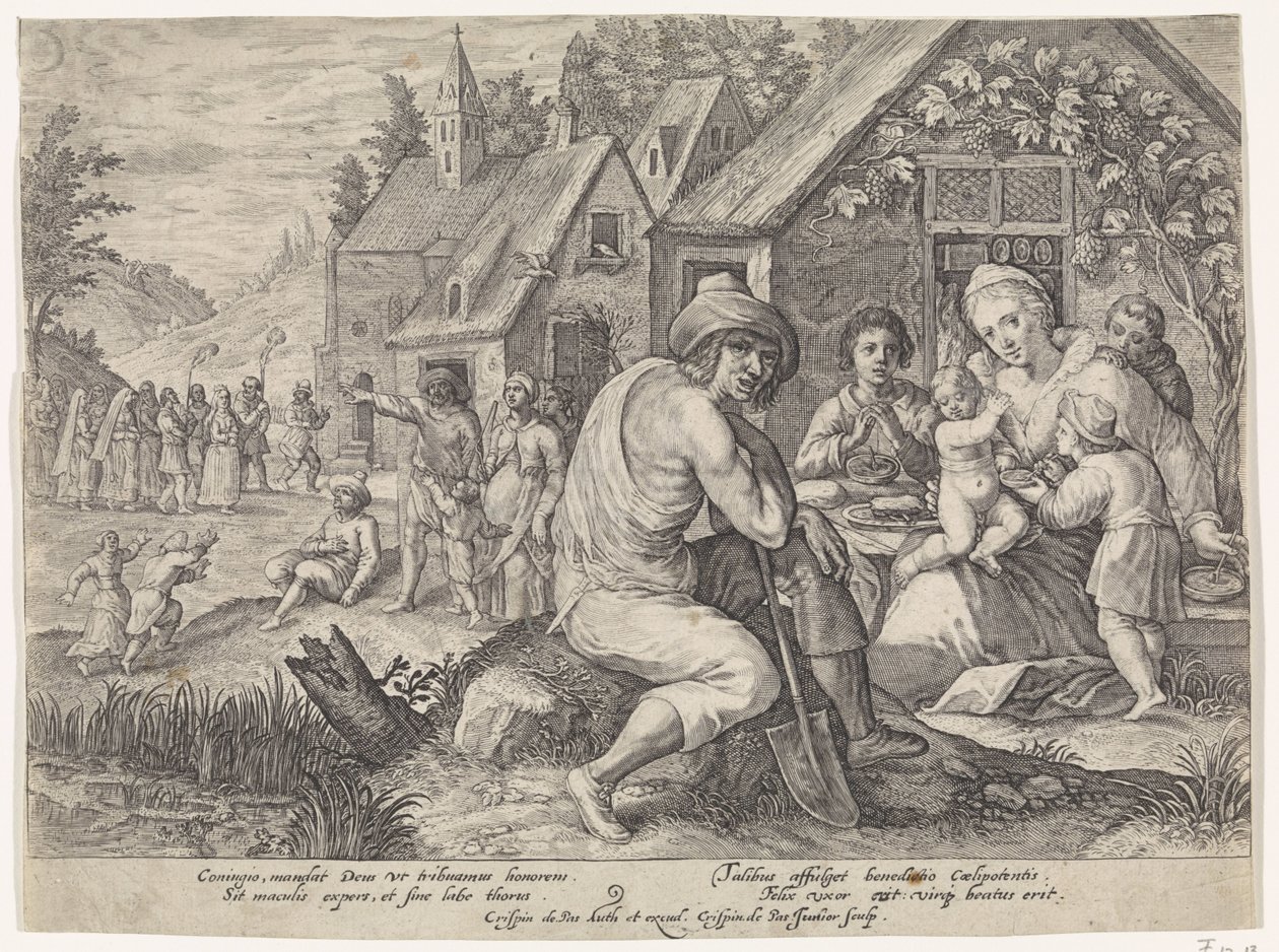 Die gute Ehe von Crispijn van de Passe (II)