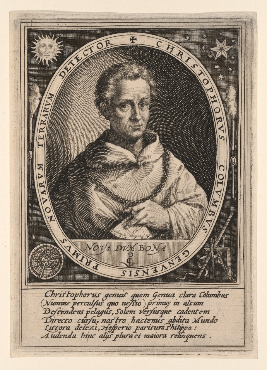 Christoph Kolumbus von Crispijn van de Passe I