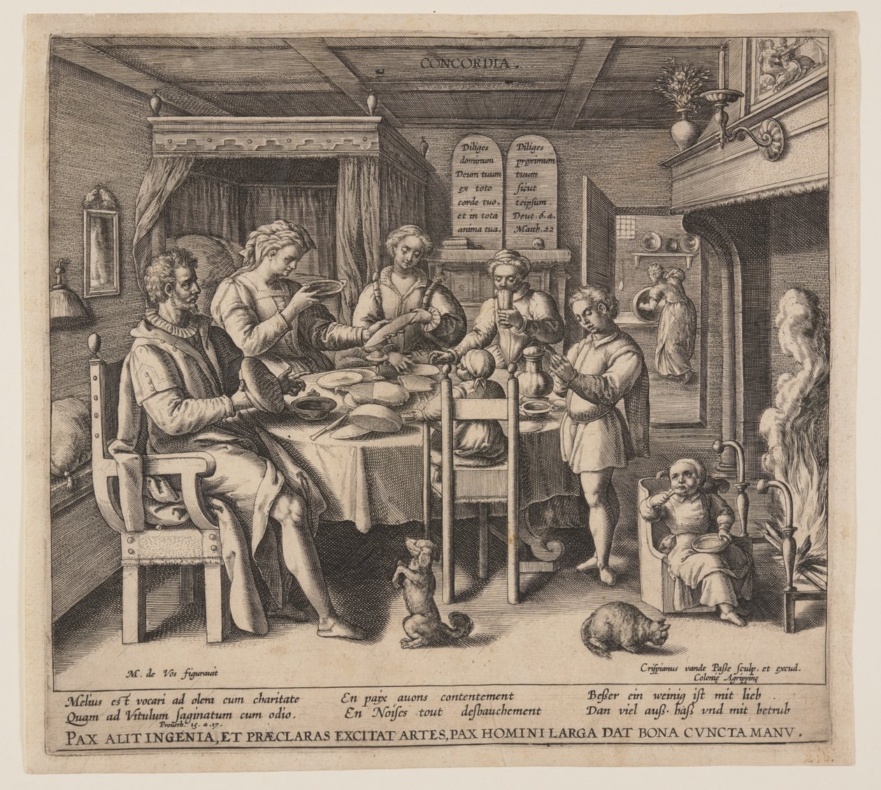 Concordia von Crispijn van de Passe I