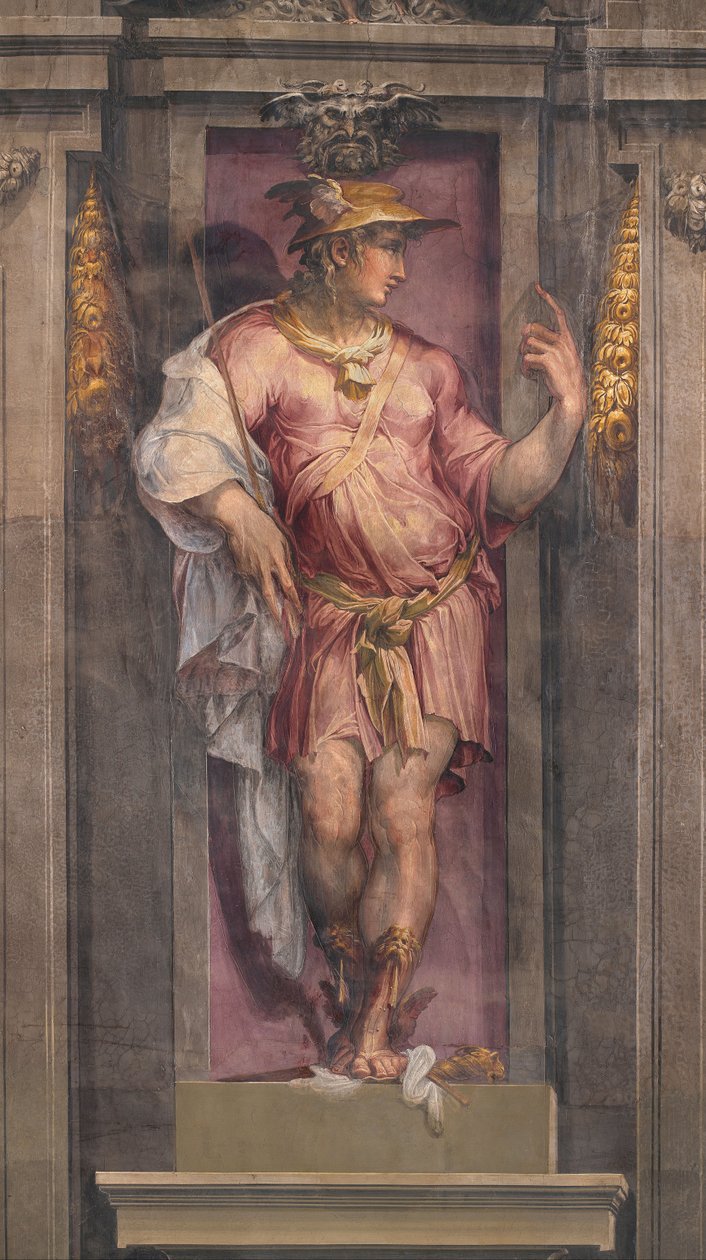 Merkur, 1556-1557 von Cristofano Gherardi