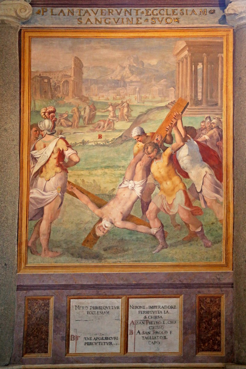 Das Martyrium des Heiligen Petrus von Cristoforo and Tempesta, Antonio Roncalli