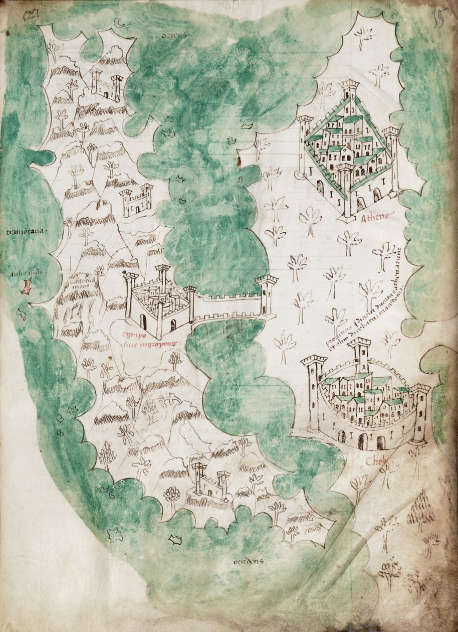 Euböa und Athen von Cristoforo Buondelmonti