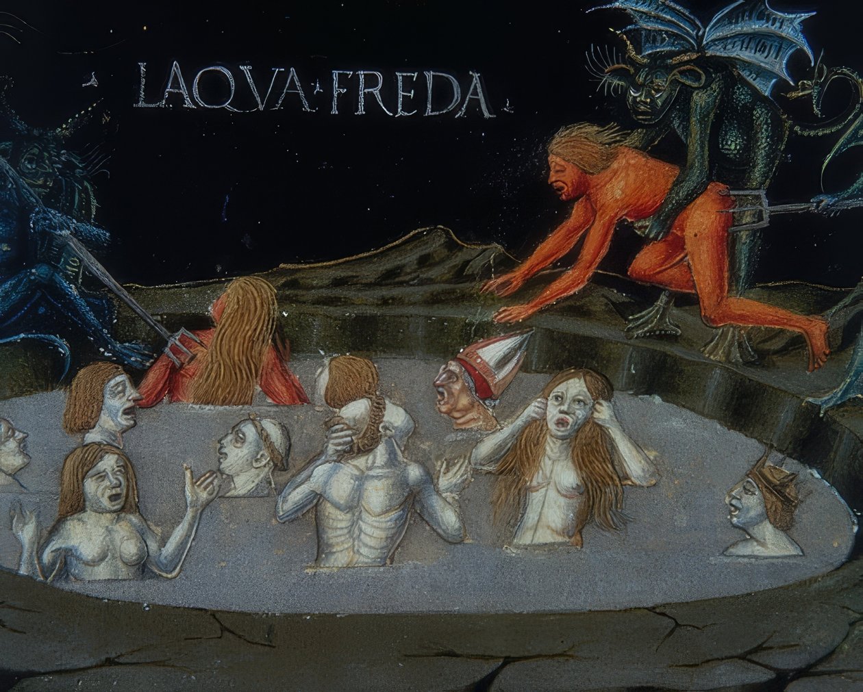 Höllenstrafen von Cristoforo De Predis