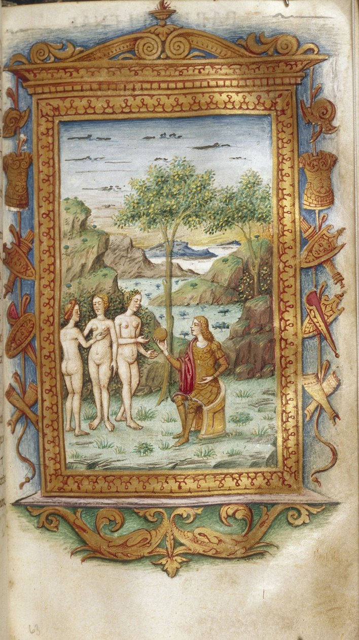 Das Urteil des Paris, 1485-1499 von Cristoforo Majorana