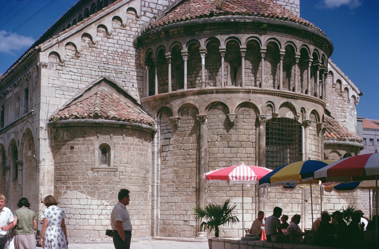 Kirche Sveti Krsevan, erbaut 1175 von Croatian School