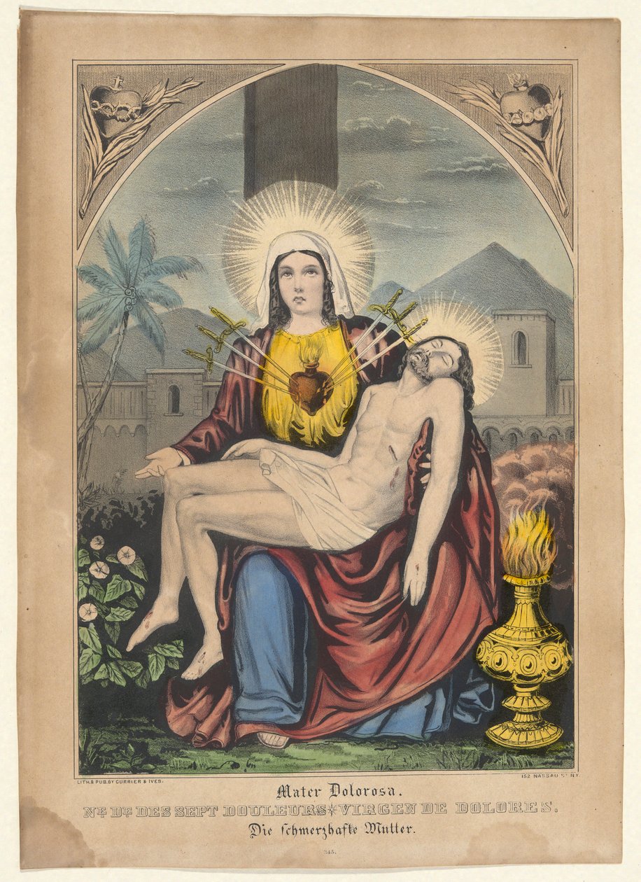 Mater Dolorosa von Currier and Ives