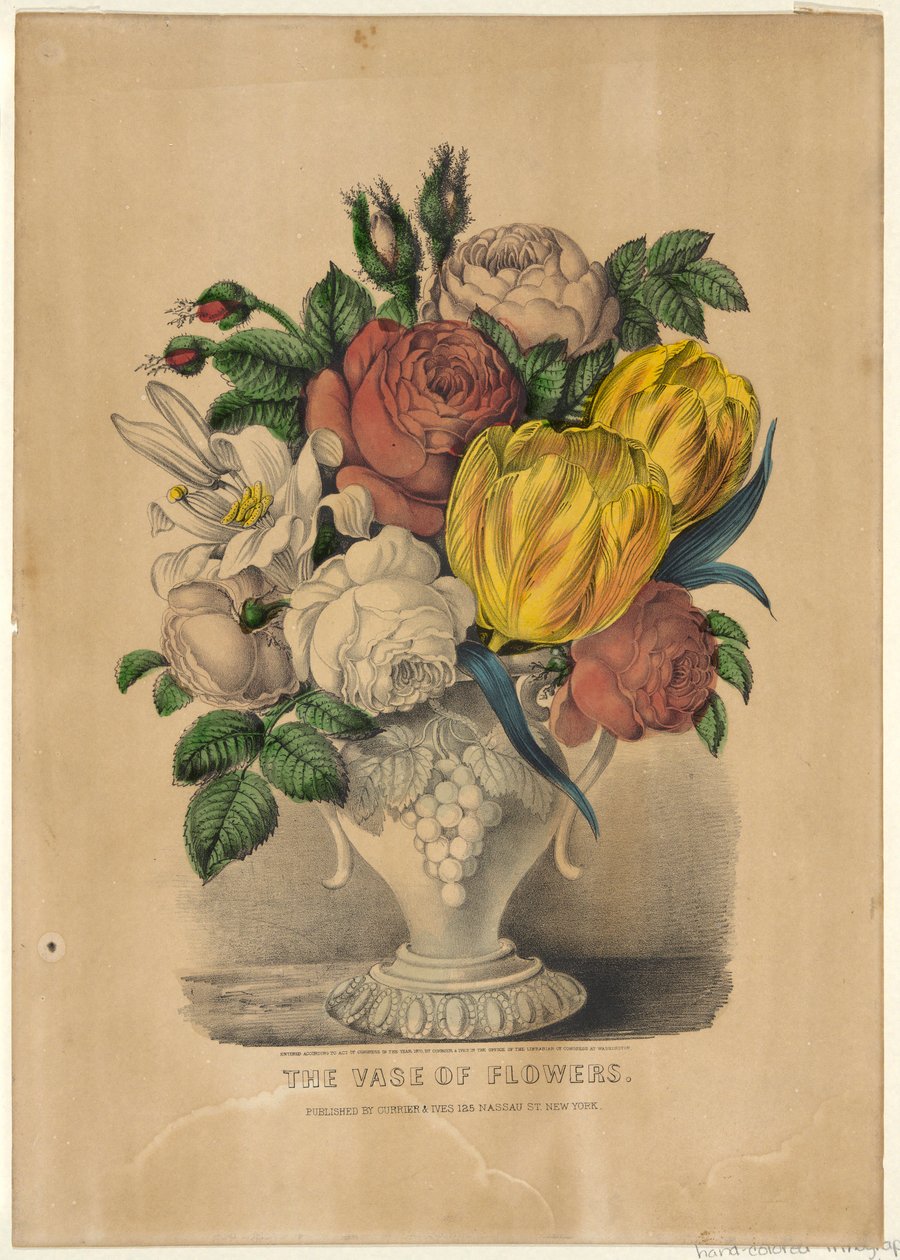 Die Blumenvase von Currier and Ives