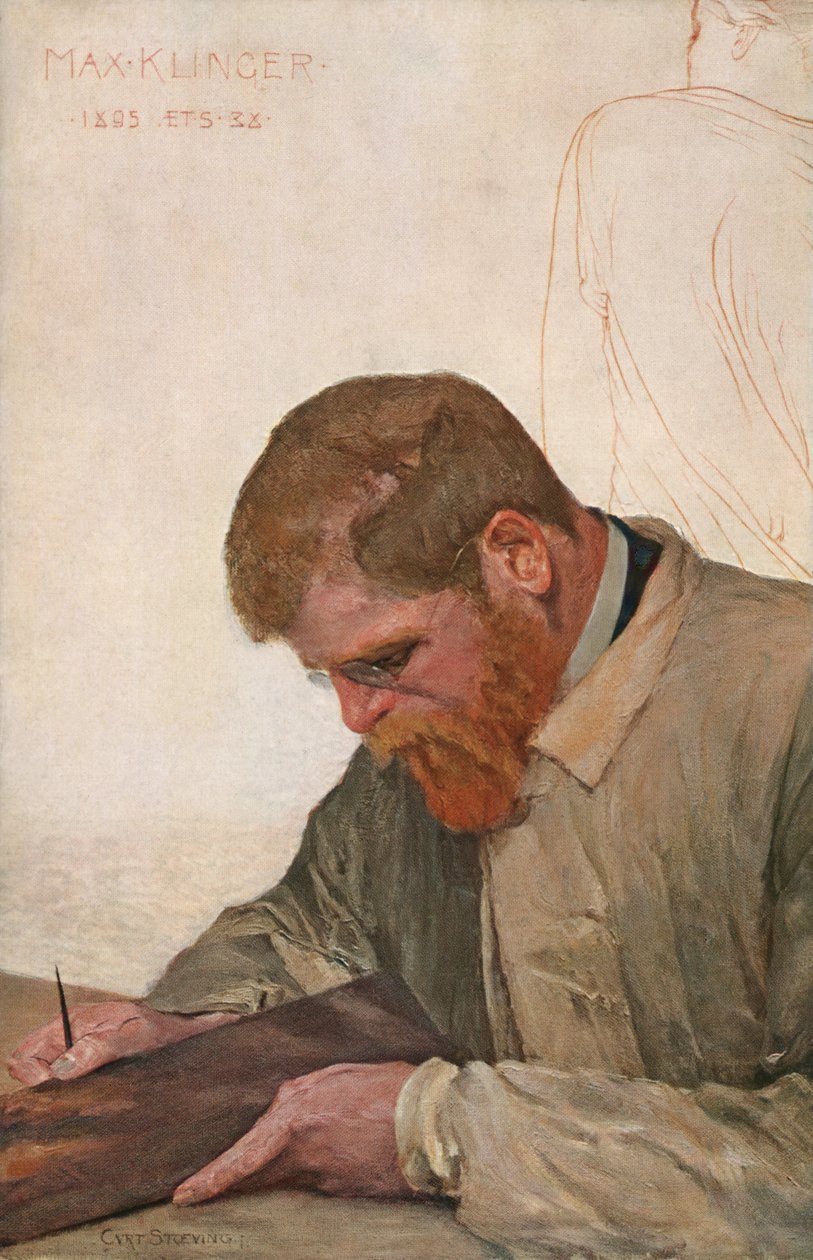 Max Klinger, ca. 1900 von Curt Stoeving