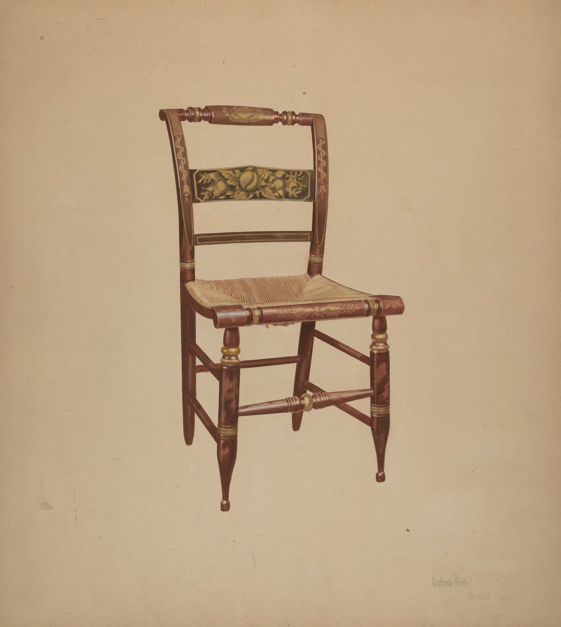 Hitchcock-Stuhl von Cushman Parker