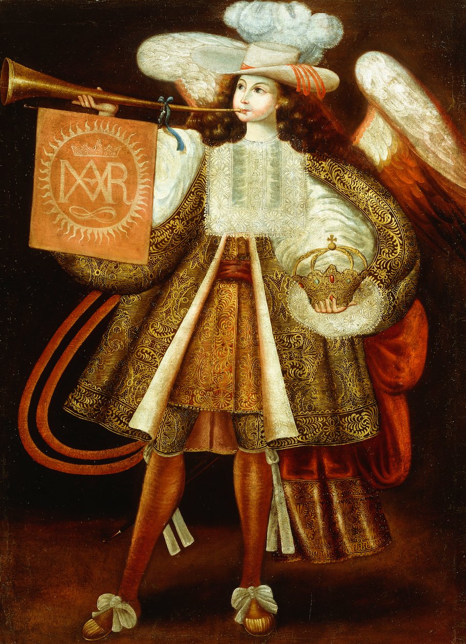Erzengel Gabriel von Cuzco School