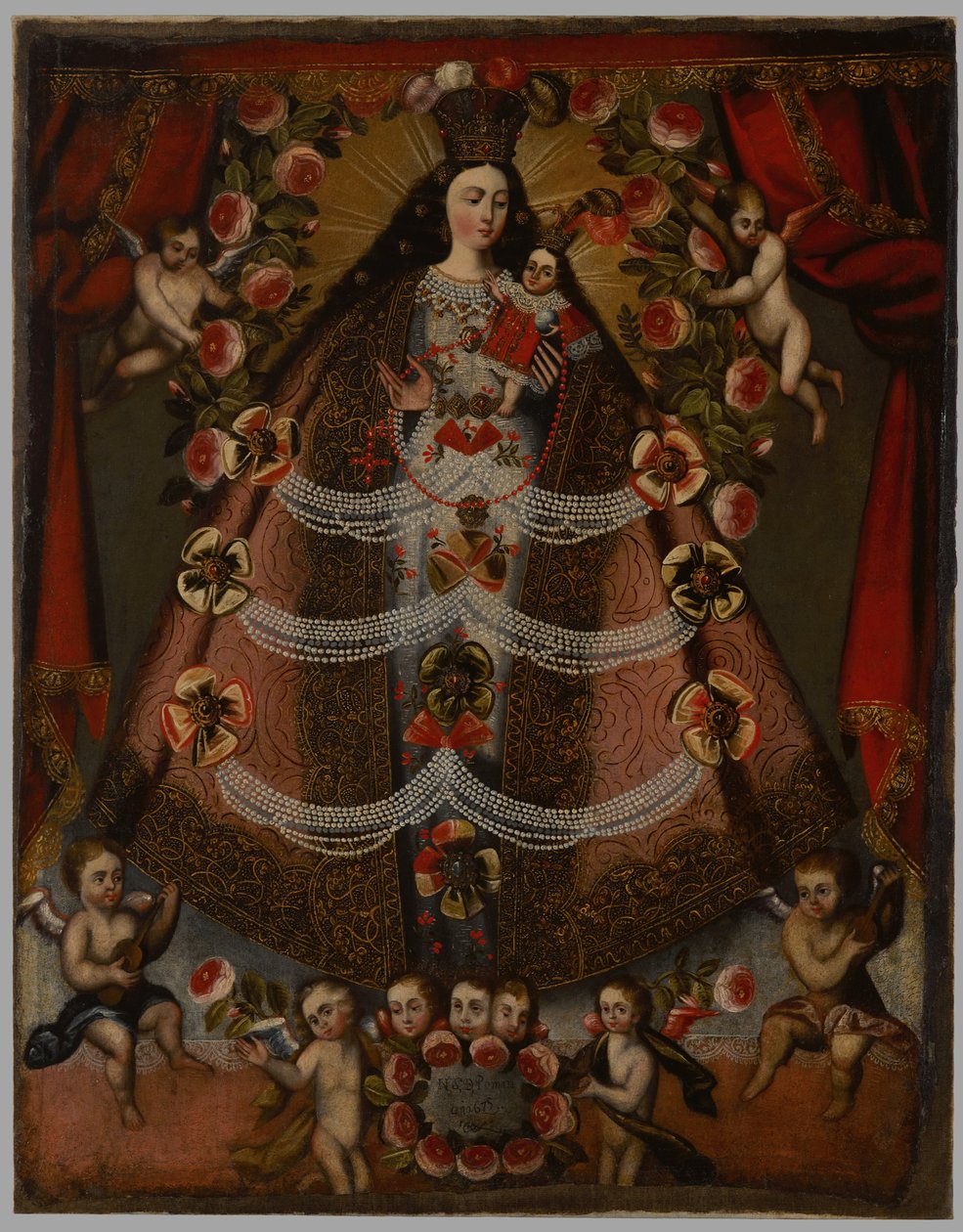 Unsere Liebe Frau von Pomata, 1675 von Cuzco School