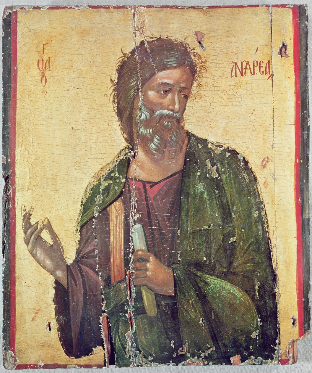 Ikone des Heiligen Andreas von Cypriot