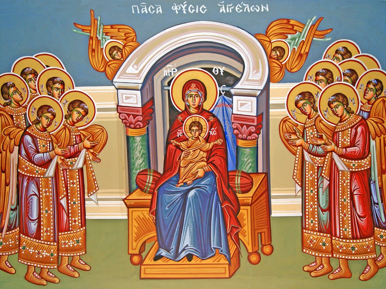 Der Hymnus an die Jungfrau (Akathistos-Hymnus), Zypern von Cypriot