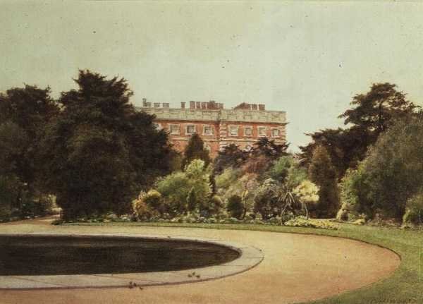 Garten, Hampton Court von Cyril Ward
