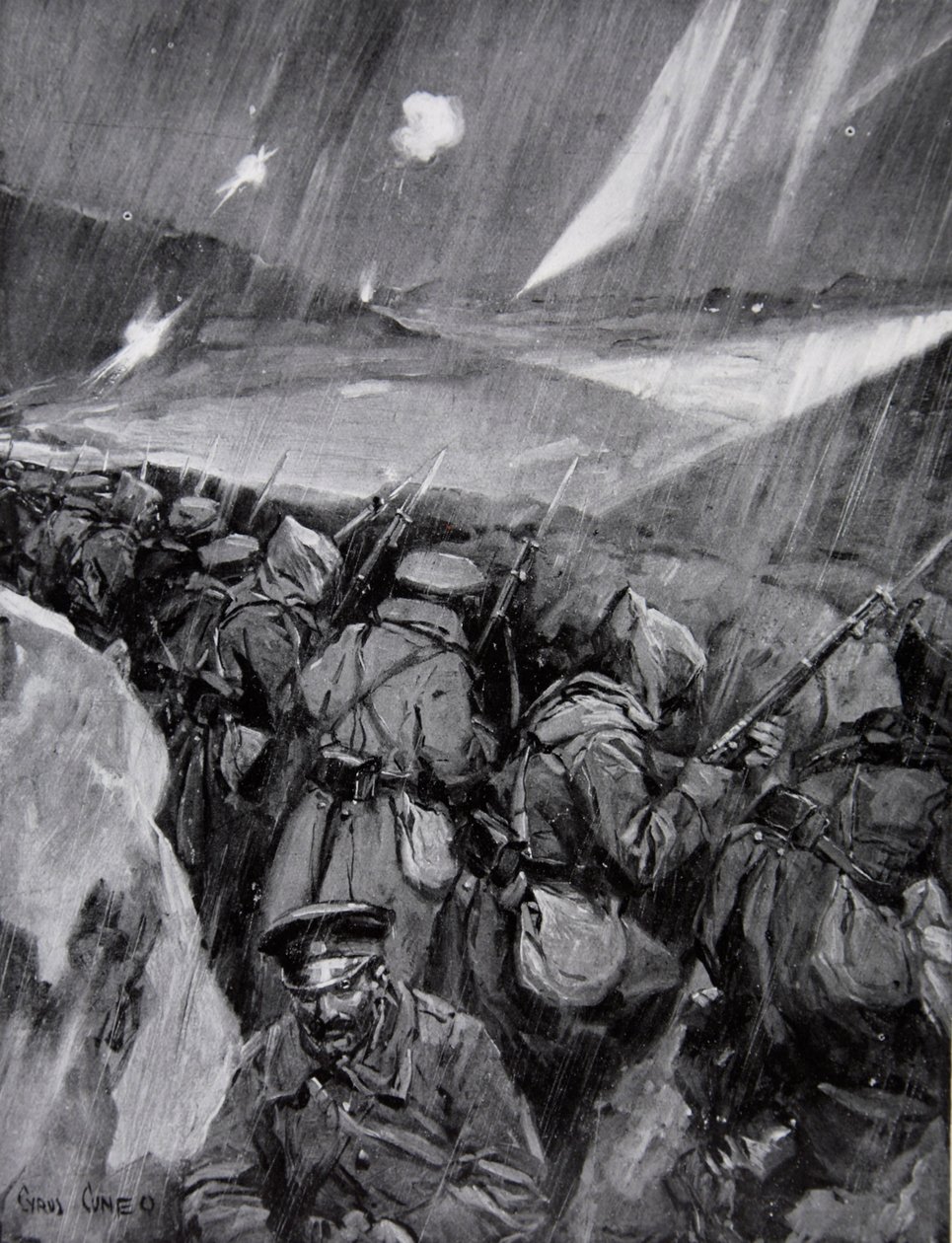 Bulgarische Belagerung von Adrianopel von Cyrus Cuneo