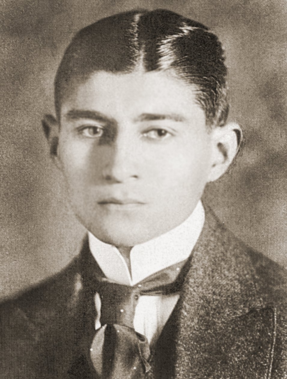 Porträt von Franz Kafka, (1883 – 1924) von Czech School