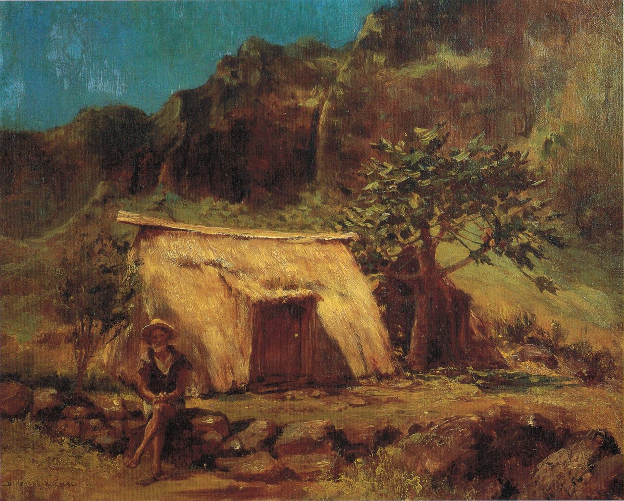 Ein Hawaiianer und sein Zuhause von D. Howard Hitchcock