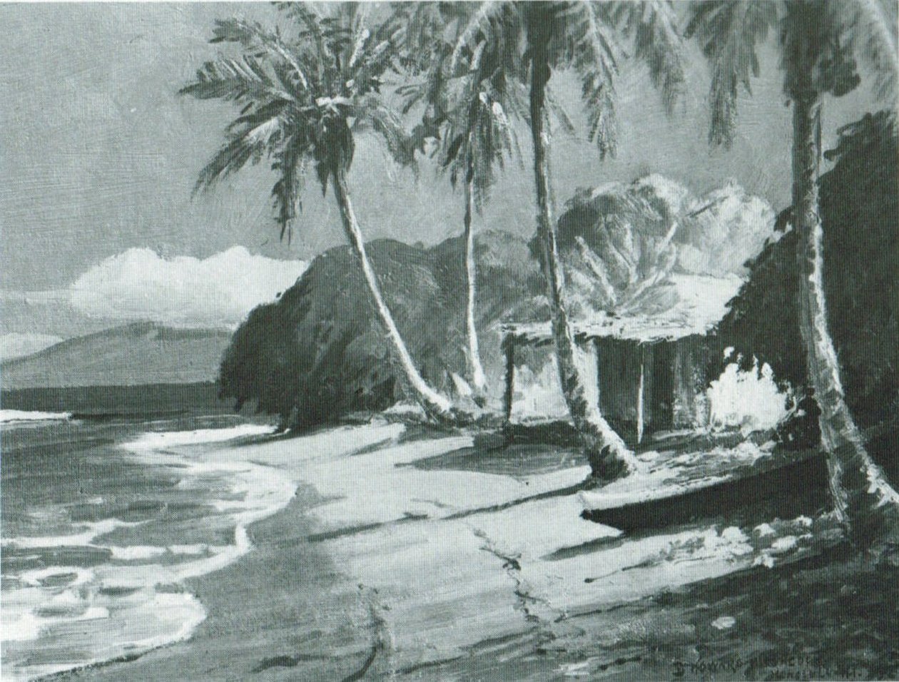 Morgenlicht - Lahaina, Maui von D. Howard Hitchcock