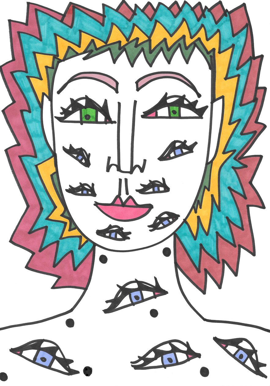 Augen von Daisy de Villeneuve