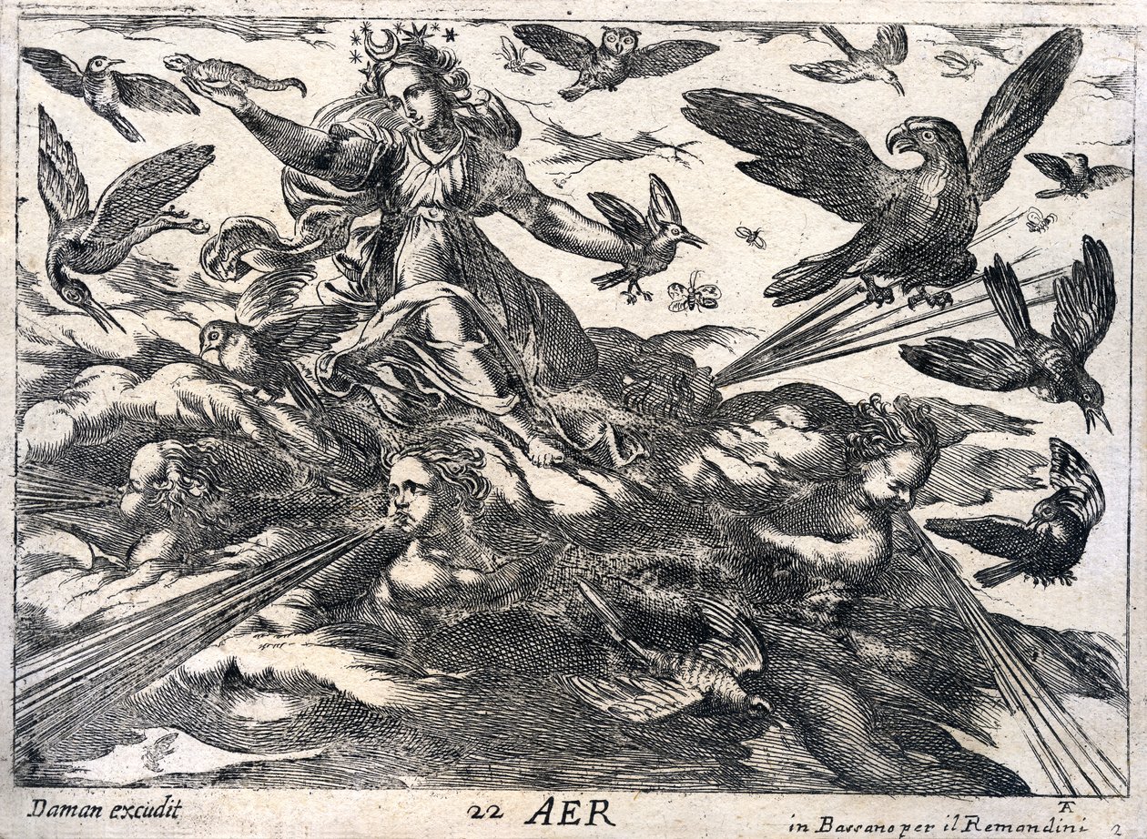 Aer: Allegorie der Luft von Daman